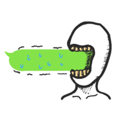 Speech balloon and that fellow sticker #3419872