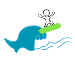 Speech balloon and that fellow sticker #3419875