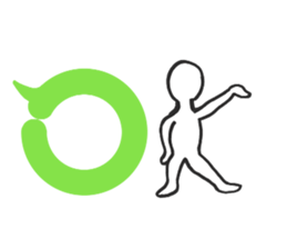 Speech balloon and that fellow sticker #3419882