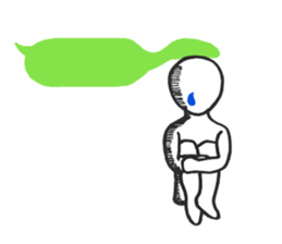 Speech balloon and that fellow sticker #3419885