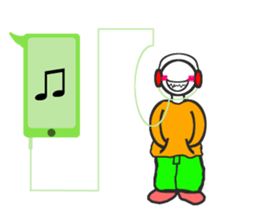 Speech balloon and that fellow sticker #3419898