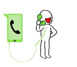 Speech balloon and that fellow sticker #3419901