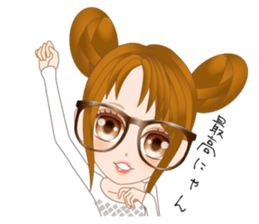 Cat Girl nyan sticker #3419949