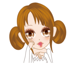 Cat Girl nyan sticker #3419962