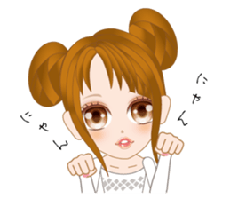 Cat Girl nyan sticker #3419968