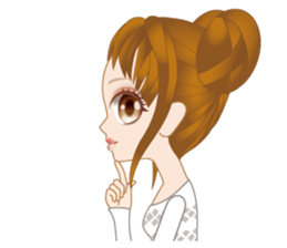 Cat Girl nyan sticker #3419974