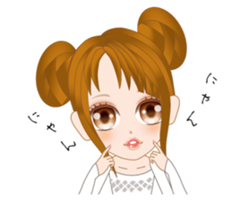 Cat Girl nyan sticker #3419975