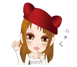 Cat Girl nyan sticker #3419976