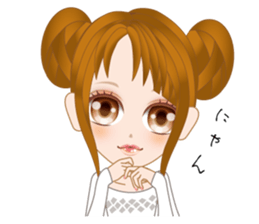 Cat Girl nyan sticker #3419985