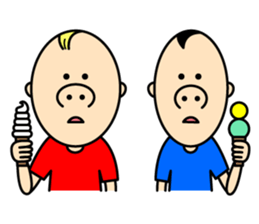 Poker face brothers (World) sticker #3420031