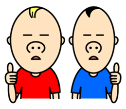 Poker face brothers (World) sticker #3420037