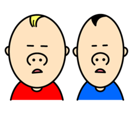 Poker face brothers (World) sticker #3420039