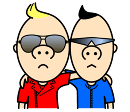 Poker face brothers (World) sticker #3420041