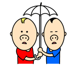 Poker face brothers (World) sticker #3420042