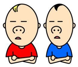 Poker face brothers (World) sticker #3420043