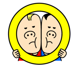 Poker face brothers (World) sticker #3420059