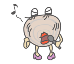 Stylish Clam, "Hama-chan" sticker #3420253