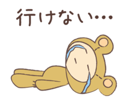 Theater bear sticker #3420965