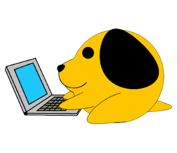 koromaru korokoro sticker #3421421