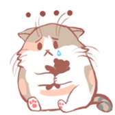 Fat Fat the Cat! sticker #3421617