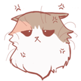 Fat Fat the Cat! sticker #3421620