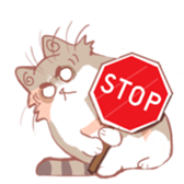 Fat Fat the Cat! sticker #3421621
