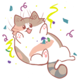 Fat Fat the Cat! sticker #3421622