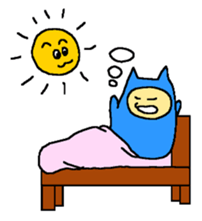 Wear a cat costume stickers sticker #3421826