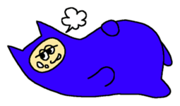 Wear a cat costume stickers sticker #3421844