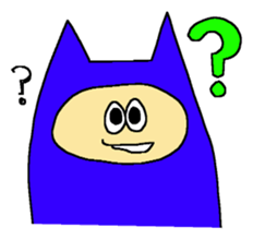 Wear a cat costume stickers sticker #3421859