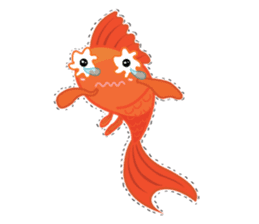 Lucky Fish sticker #3421869