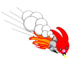 Apple rabbit Sticker sticker #3422079