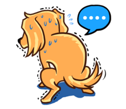 Longhaired Dachshund sticker #3422917