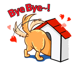 Longhaired Dachshund sticker #3422935