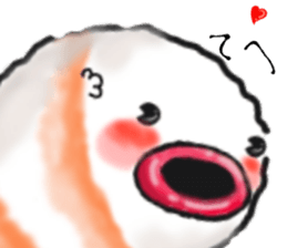 Boiled shrimp and co. sticker #3422949