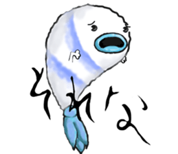 Boiled shrimp and co. sticker #3422959