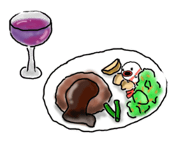 Boiled shrimp and co. sticker #3422968