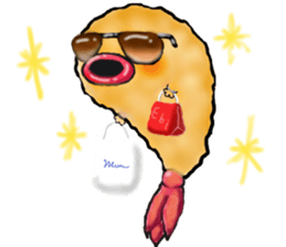 Boiled shrimp and co. sticker #3422978