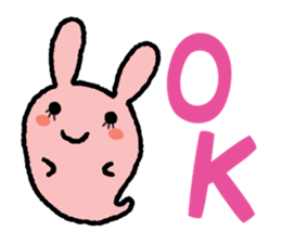 Haunted rabbit sticker #3422986