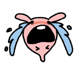 Haunted rabbit sticker #3423000