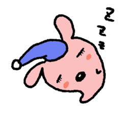 Haunted rabbit sticker #3423002