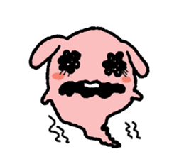 Haunted rabbit sticker #3423004