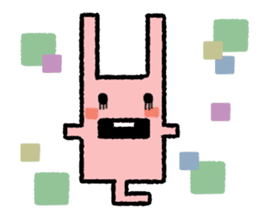 Haunted rabbit sticker #3423010