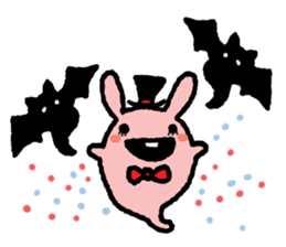 Haunted rabbit sticker #3423013