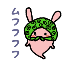 Haunted rabbit sticker #3423014