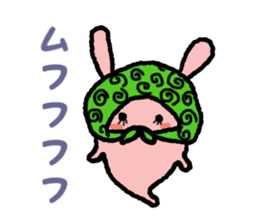 Haunted rabbit sticker #3423014