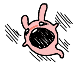 Haunted rabbit sticker #3423015