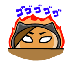 black cat Matsu 2 sticker #3423142