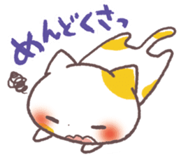 Cute Cats Japanese Kansai Words Vol.3 sticker #3423259