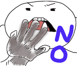 White arm sticker #3423676